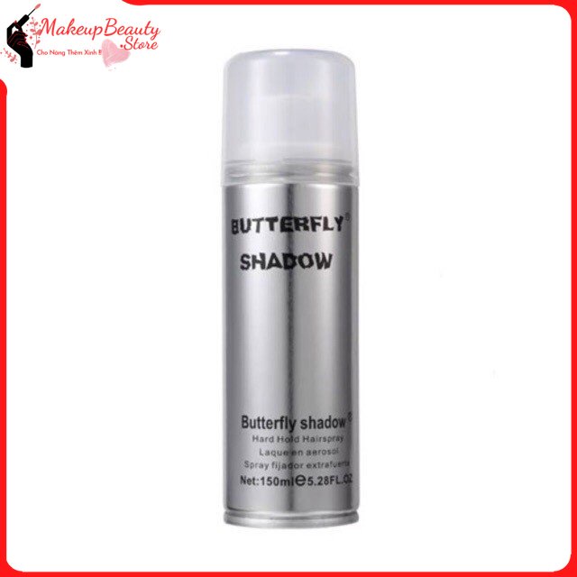 Gôm xịt tóc butterfly nhí bỏ túi 150 ml ms 312