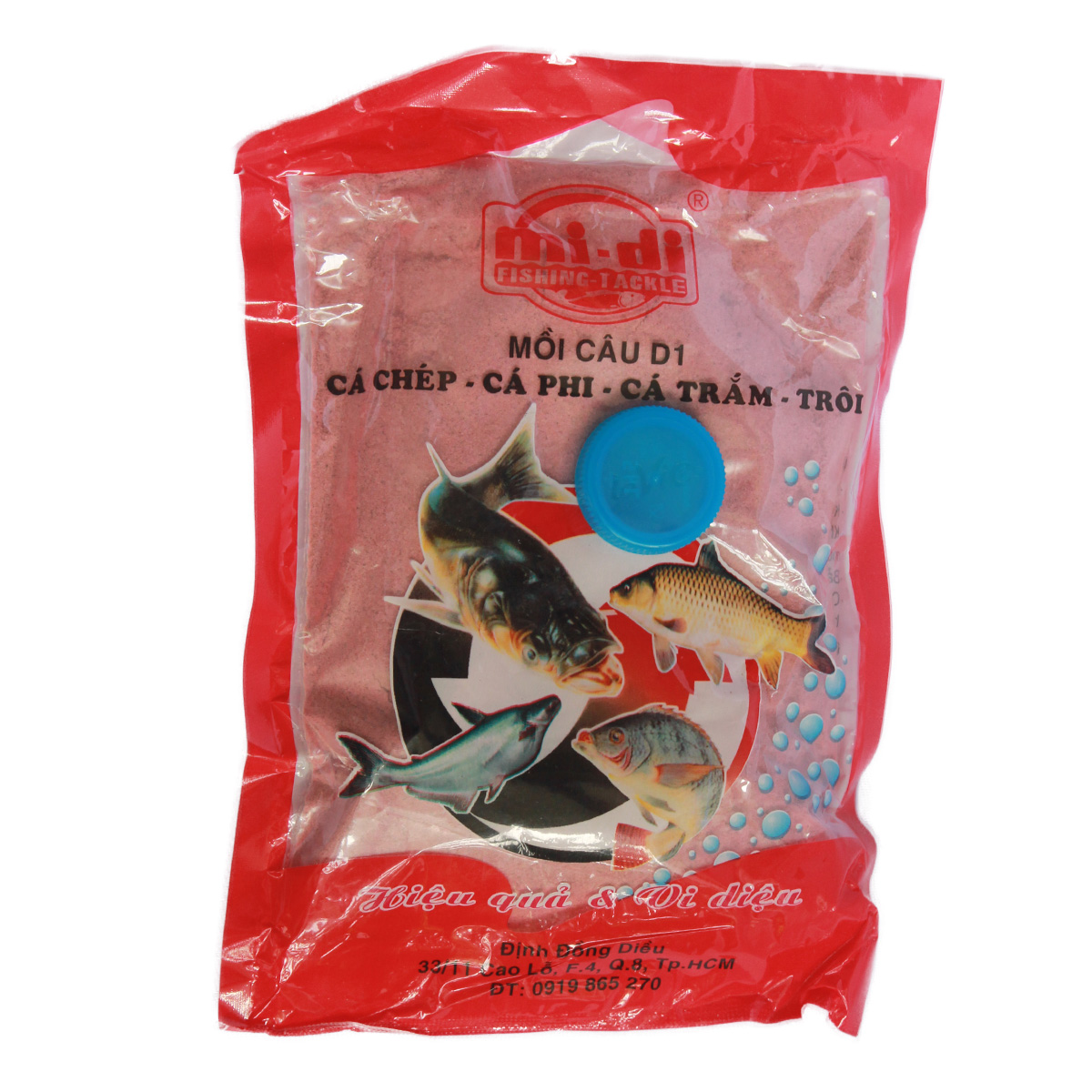 Mồi Cám Câu Cá D1 - D2 - 200Gr