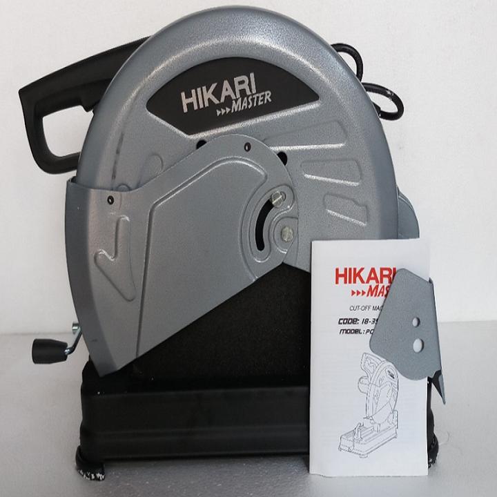 máy cắt sắt hikari 2000w PC14-2015H tặng đĩa cắt 355mm .* Dây đồng 100%, chịu nhiệt độ cao nên chạy không nóng máy, đây là đặc trưng của dòng Thái lan. * Công xuất cao 2000W.