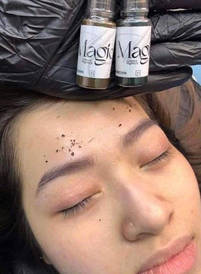 Mực phun xăm bám màu nhanh MAGIC