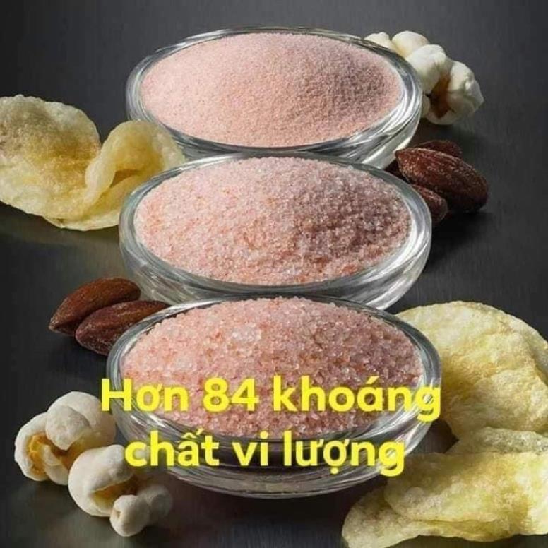 Muối hồng Himalaya dạng mịn 500g