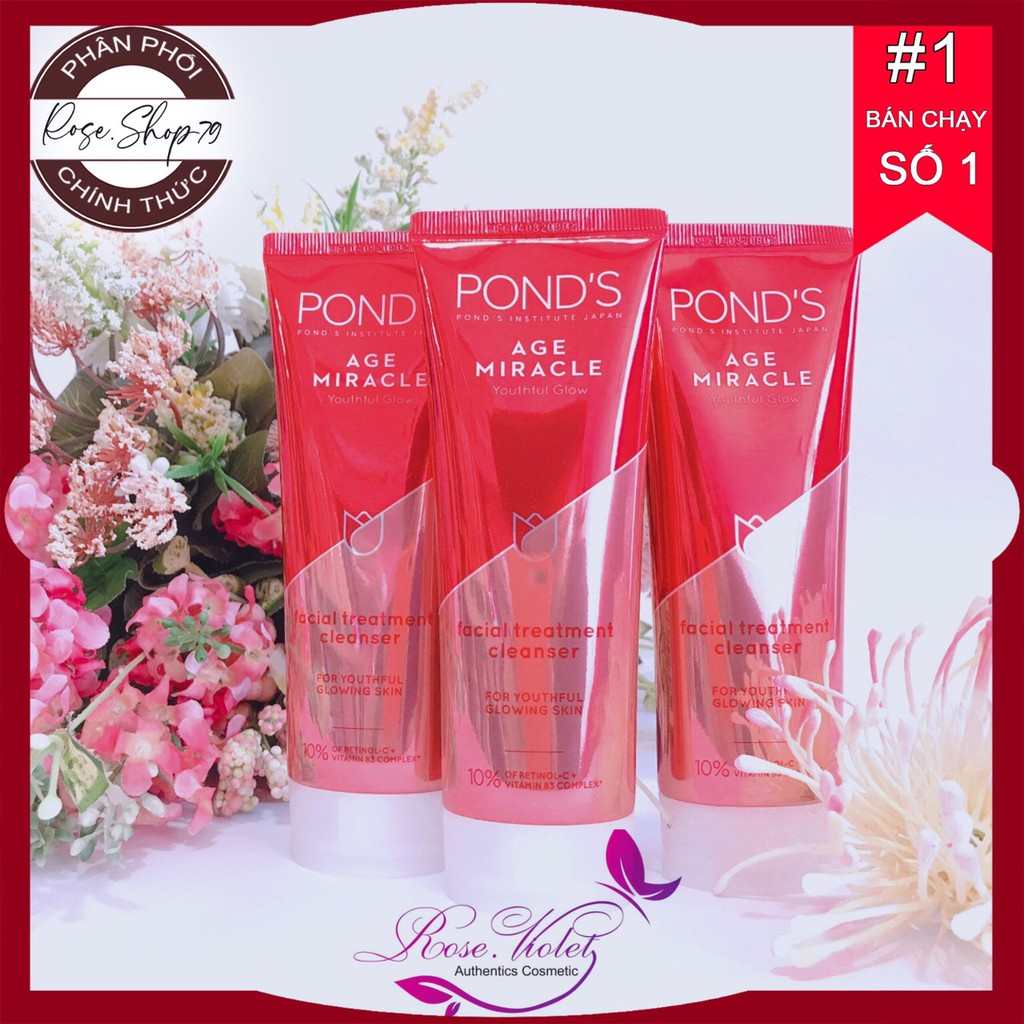 sữa rửa mặt Pond'S Đỏ chống lão hóa Thái Lan