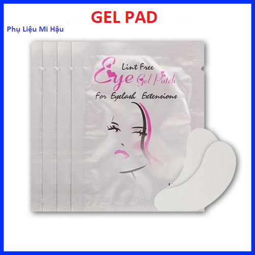 Miếng dán mi dưới gel pas _ gel pad dán mi dưới_gelpad dán mi cô gái_dụng cụ nối mi_phụ liệu mi hậu