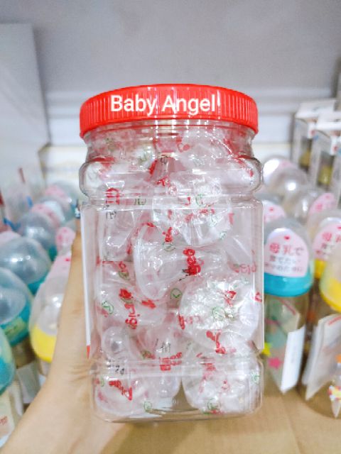 () Núm ti silicone cổ hẹp Pigeon S / M / L