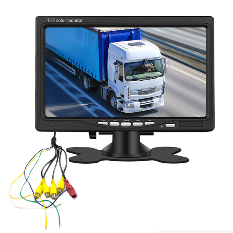 BÁO GIÁ Màn Hình Lcd Ô Tô | Shopee Lazada Sendo Tiki mới nhất 36 Màn Hình LCD Ô Tô 7 Inch HD 1024x600P HD 4 Cổng AV