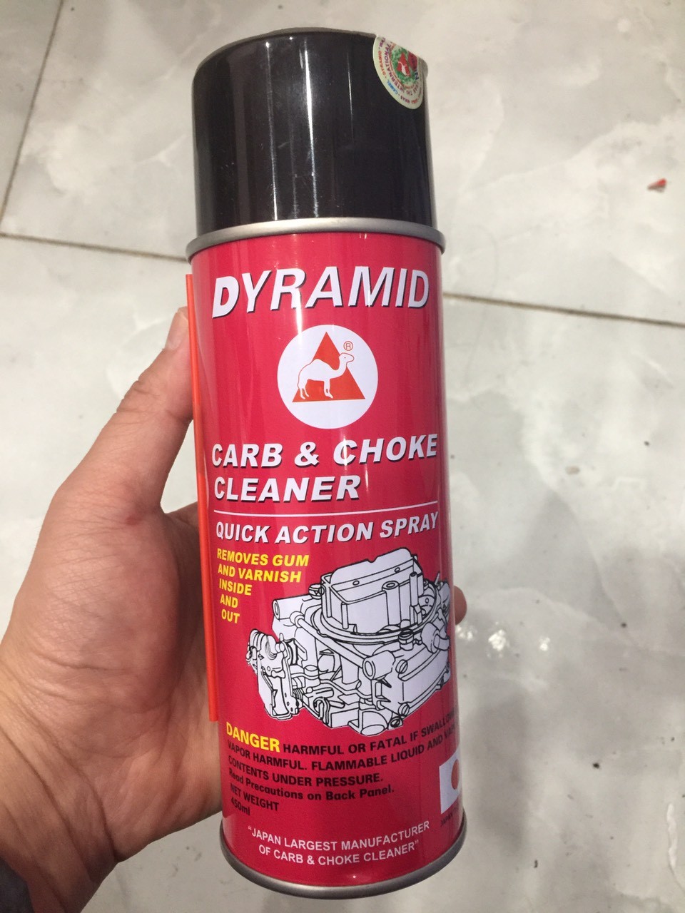 Combo 5 bình xịt chế lạc đà - Bình xịt rửa chế hòa khí DYRAMID - Combo 5 bình xịt chế lạc đà