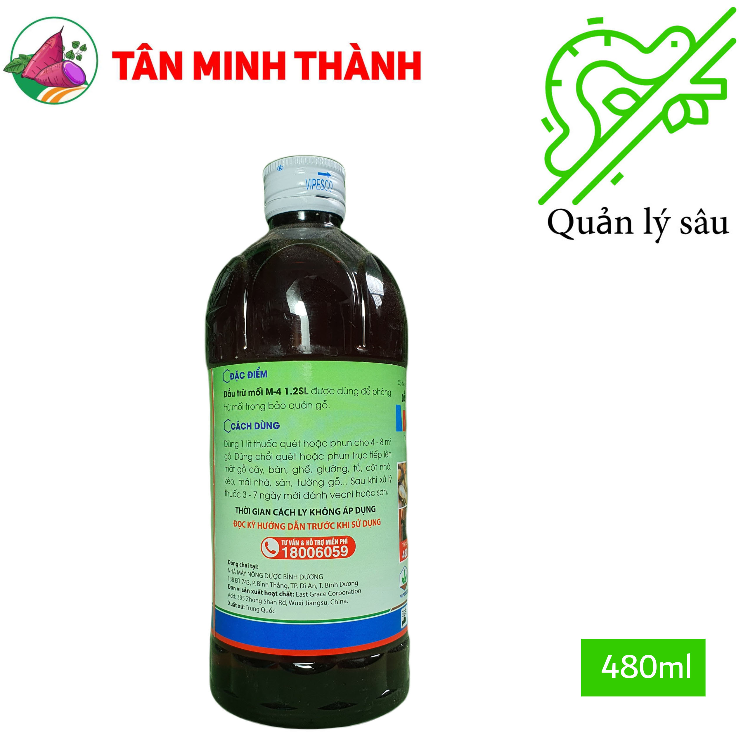 Thuốc trừ Mối M-4 Vipesco 1.2SL