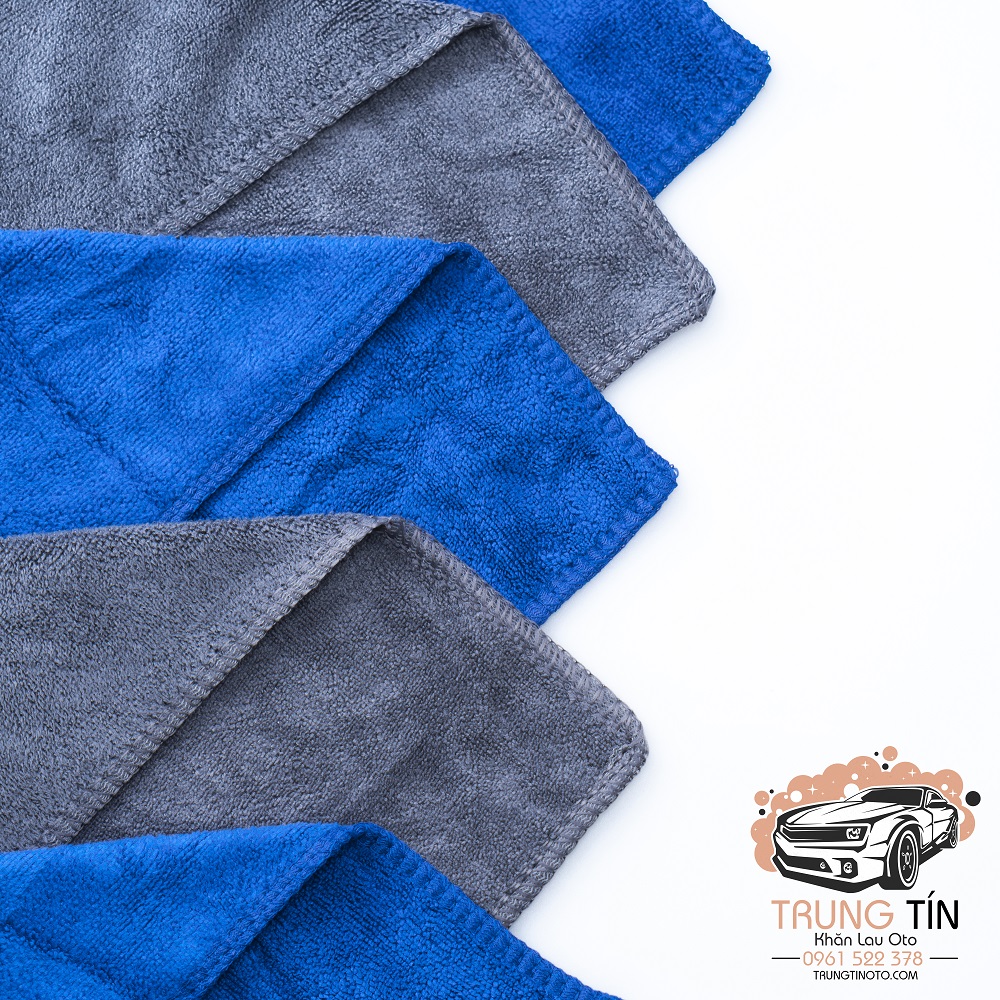 Khăn lau Xe Hơi, Oto, Xe Máy, 3M Microfiber (4 khăn) - TRUNG TÍN