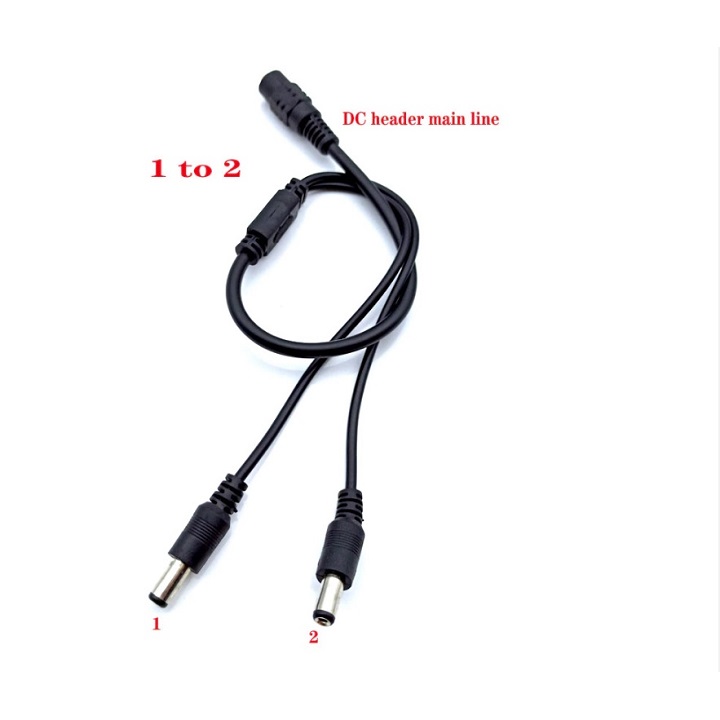 Dây chia nguồn DC jack 5.5x2.1mm