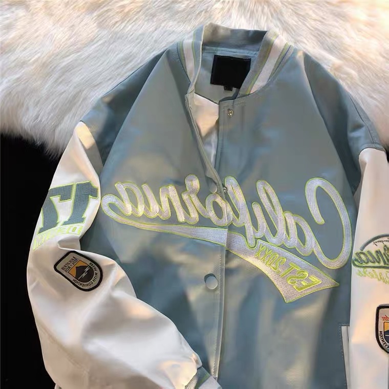 [A21] Áo Varsity Jacket California hàng thời trang cao cấp