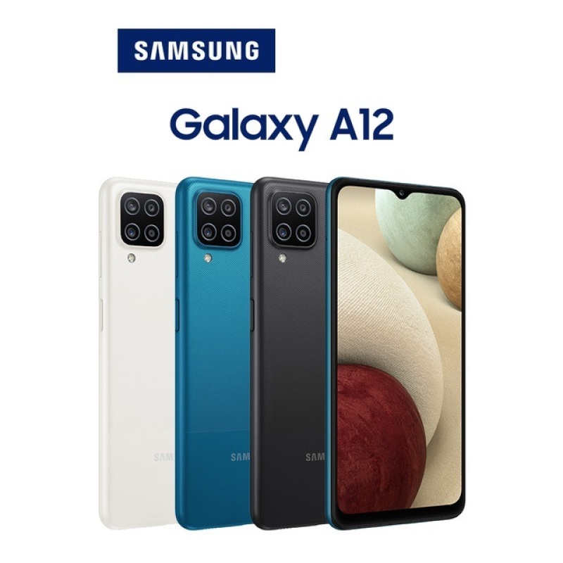 Điện thoại Samsung Galaxy A12 4GB/128GB - Hàng Chính Hãng Samsung Việt Nam - Bảo Hành Điện Tử 12 Tháng