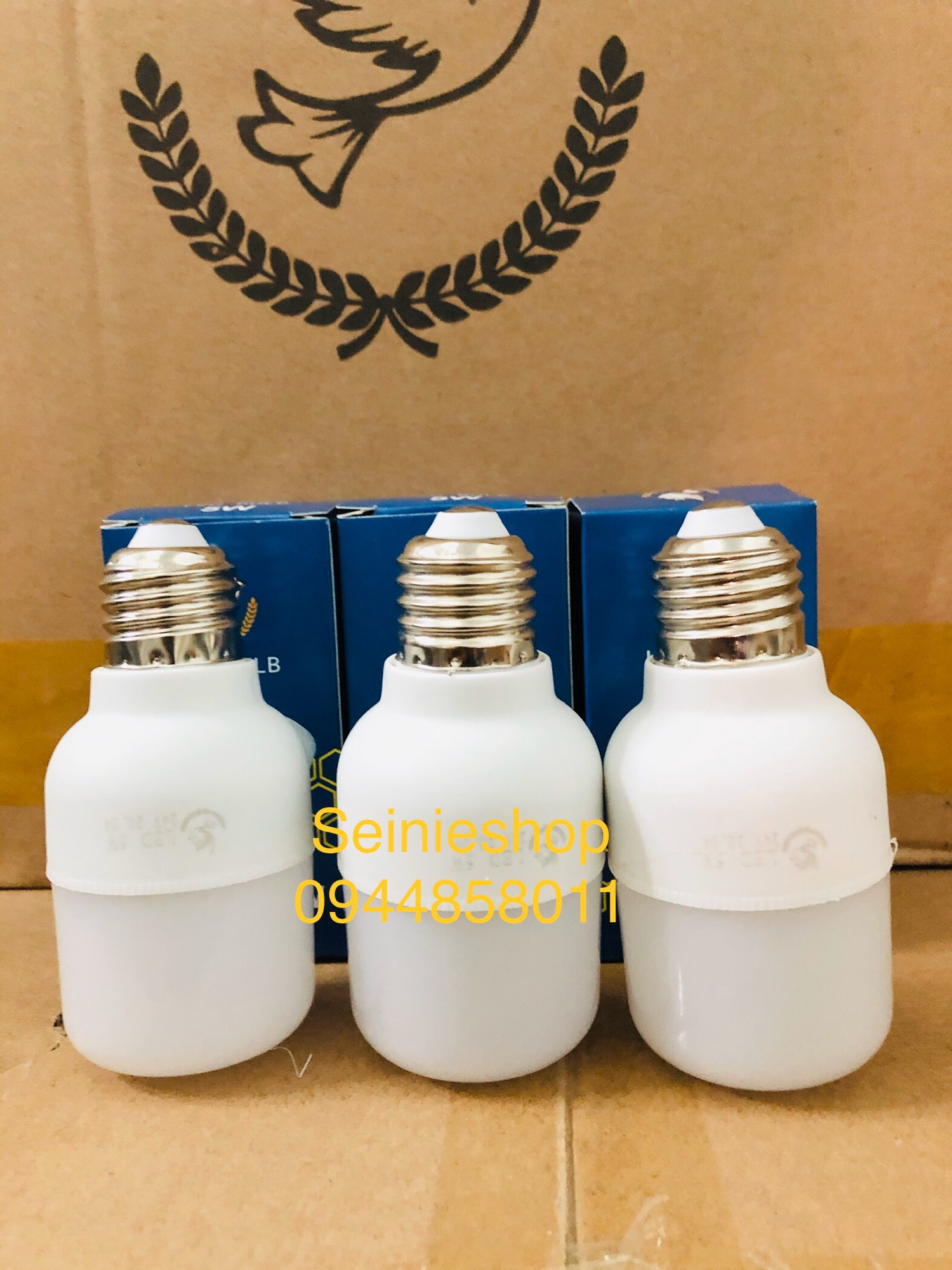 Combo 3 bóng đèn led 5W siêu sáng