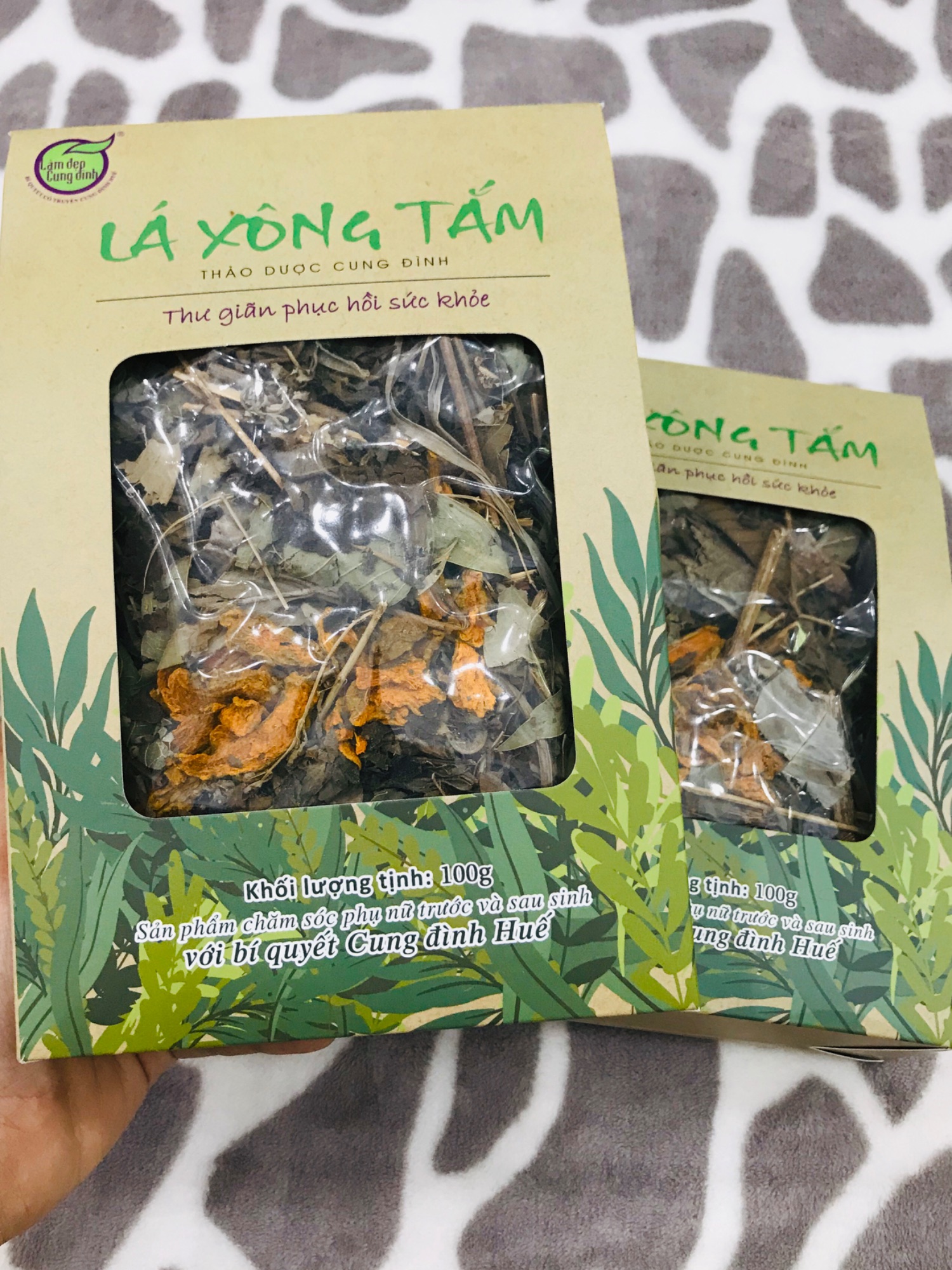 [HCM]Lá xông tắm Bảo Nhiên