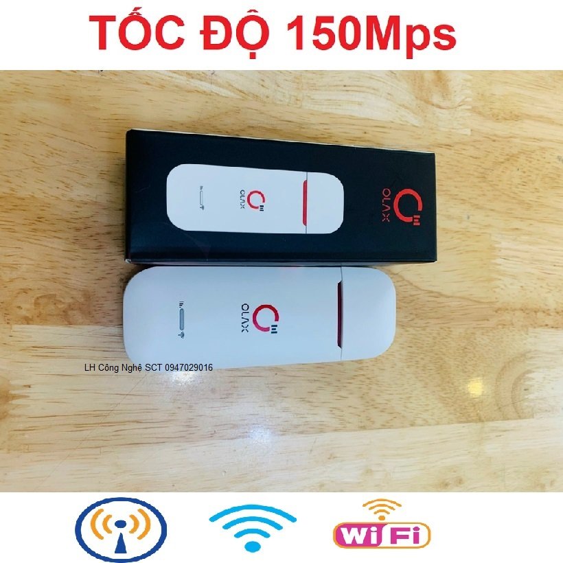 ( VUA GIÁ RẺ) USB Dcom 4G ZTE Olax U90 tốc độ 150Mbps phát wifi