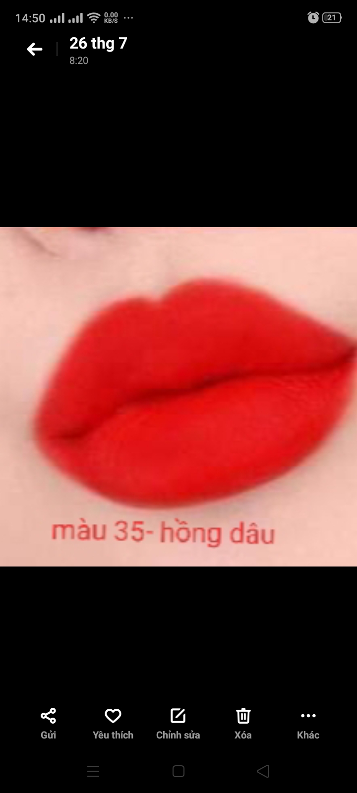 son kem  BLACK v7 siêu lì
