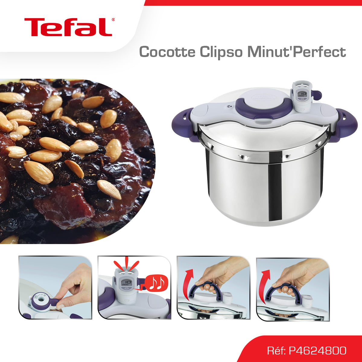 NỒI ÁP SUẤT T-FAL 6L- NHẬT BẢN