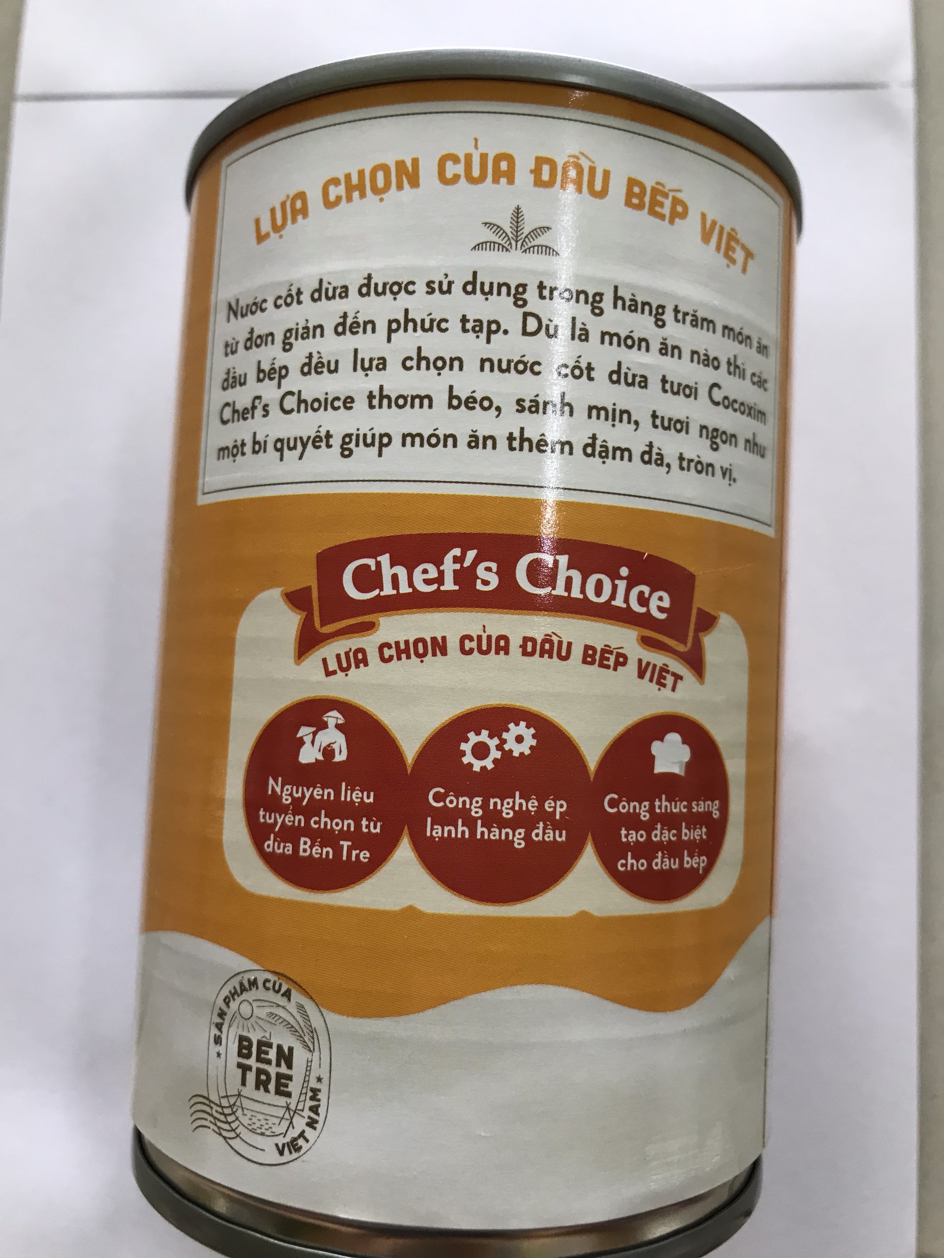 Combo 3 Lon Nước Cốt Dừa Tươi CoCo Xim 400ml