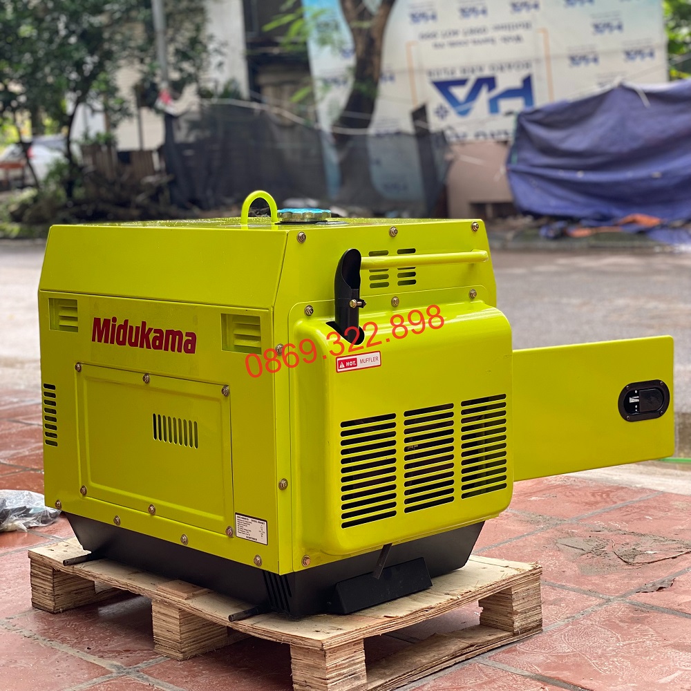 Máy Phát Điện Chạy Dầu 3Kw Midukama GDG 4000ECS