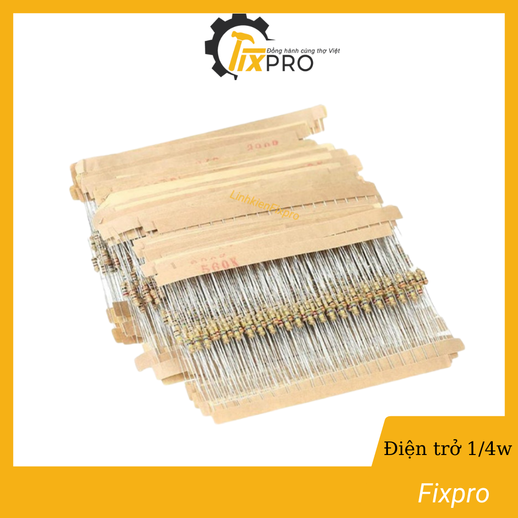 Điện trở 5R1 1/4W túi 100c.
