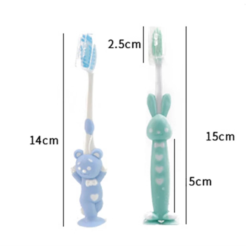 Combo 12  Bàn chải đánh răng TRẺ EM hình thỏ siêu dễ thương