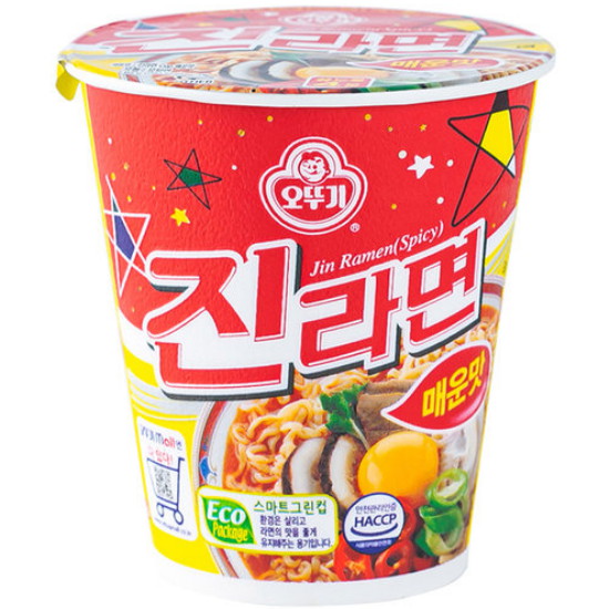 [Nội Địa Hàn] Thùng Mì Ly Jin Cay Ottogi 65gram Hàn Quốc