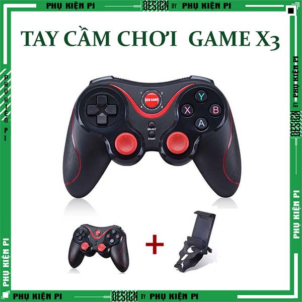 Tay Cầm Chơi Game X3, V13 Có Bluetooth Cho Smartphone, PC, Laptop, Android, IOS, Windows