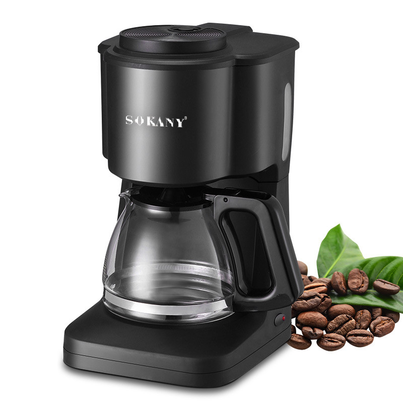 Máy pha cà phê espresso-máy pha coffee văn phòng siêu tốc-máy pha cafe mini siêu tốc, máy pha cafe sokany sk-124 công suất 800w, dung tích 600ml, van chống nhỏ giọt, thiết kế gọn đẹp và sang trọng.