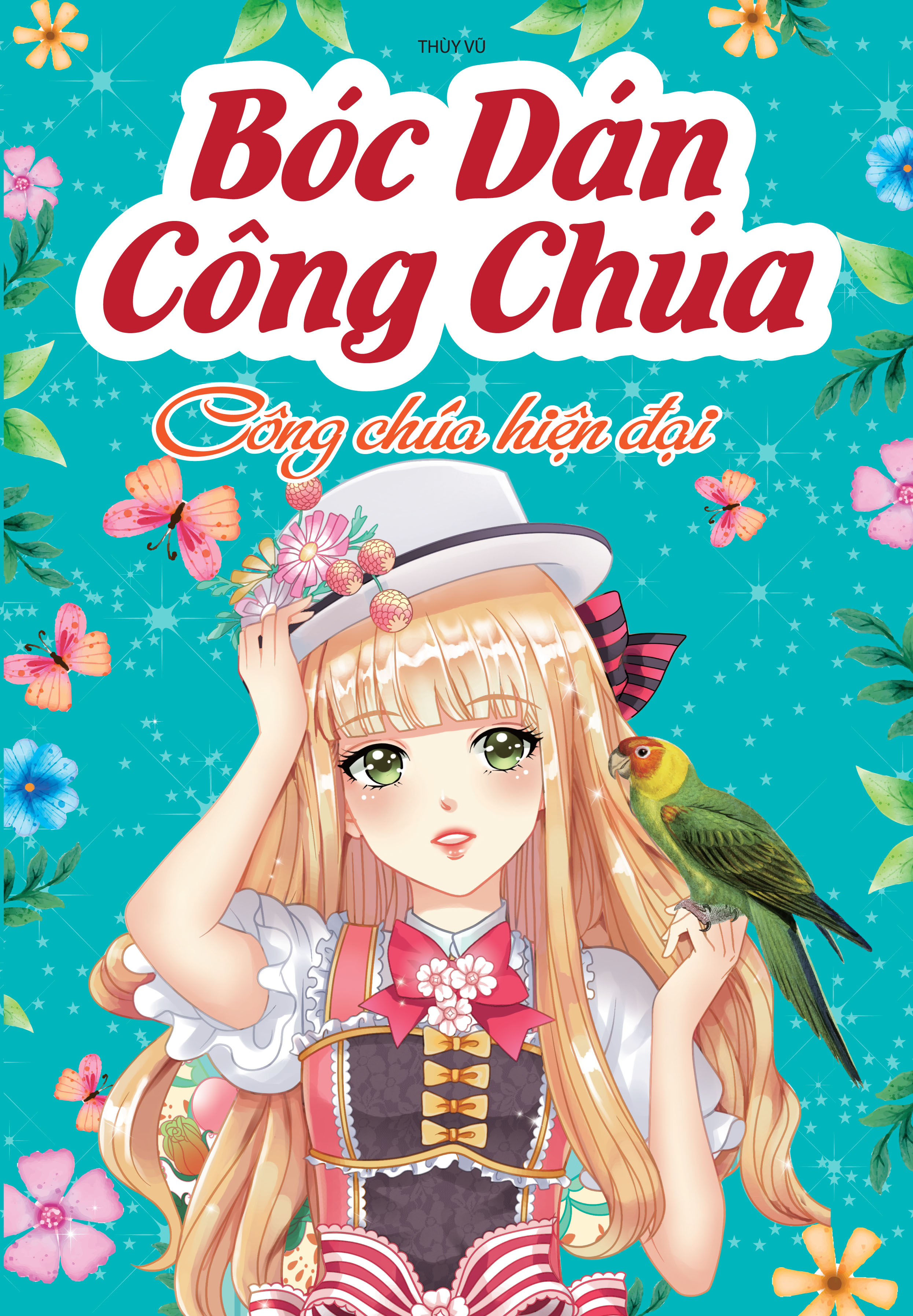 Bộ bóc dán công chúa - công chúa hiện đại