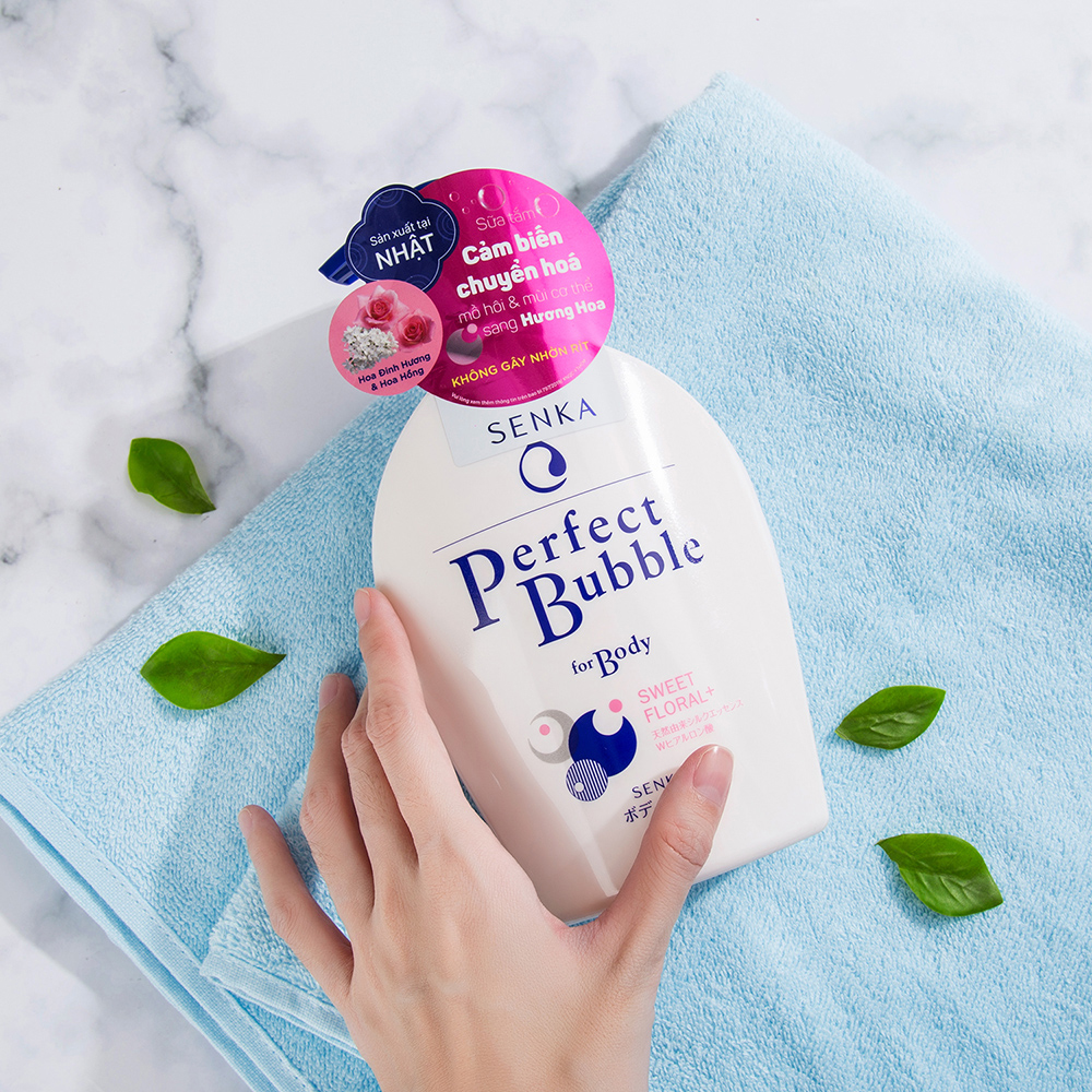 Sữa Tắm Dưỡng Ẩm Senka Perfect Bubble 500ml