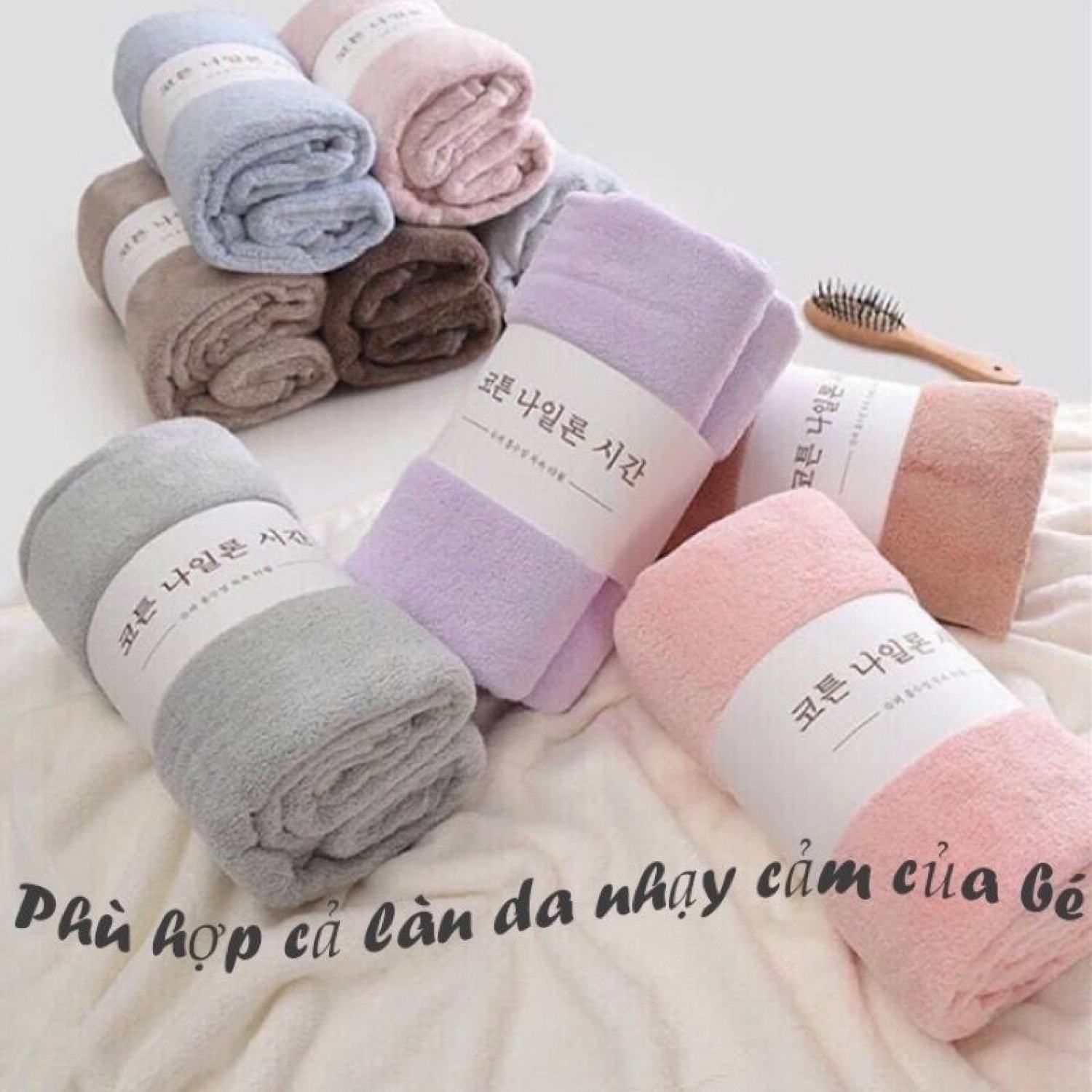 🔥SỶ🔥 KHĂN TẮM HÀN QUỐC SIZE 70X140CM