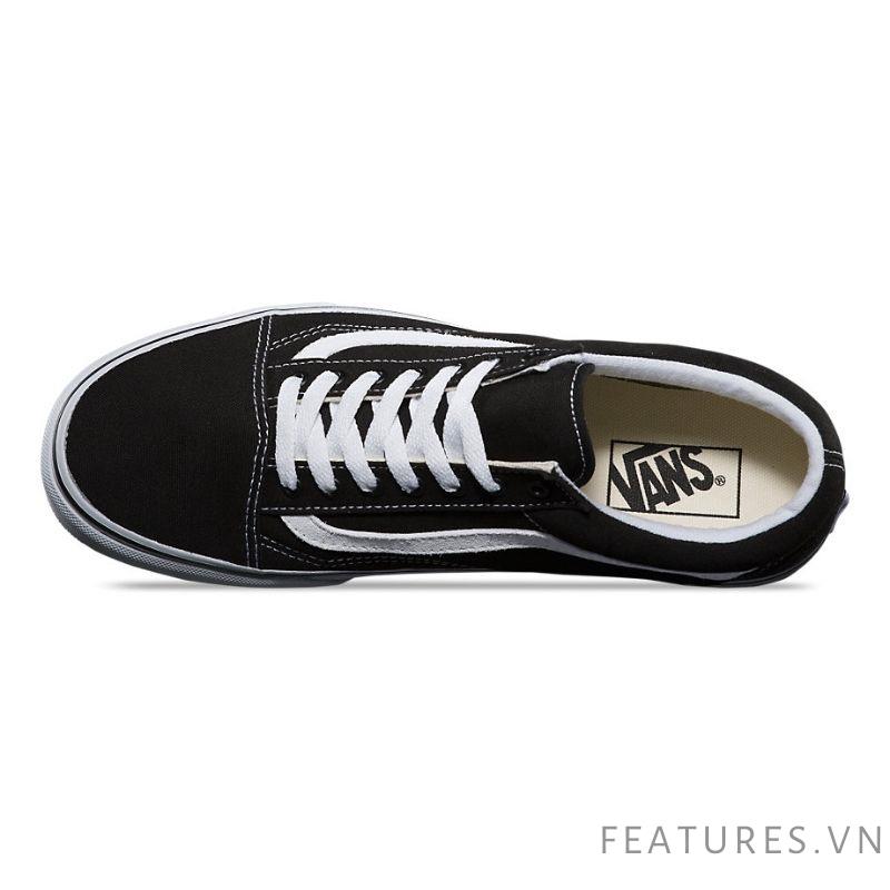 [GIÀY CHÍNH HÃNG] Vans Old Skool Canvas Black White
