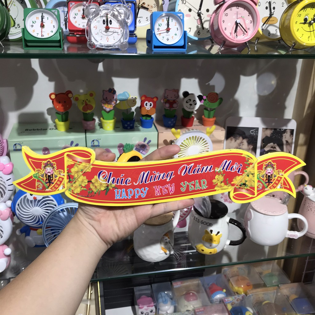 Giấy Dán Chúc Mừng Năm Mới (HAPPY NEW YEAR)