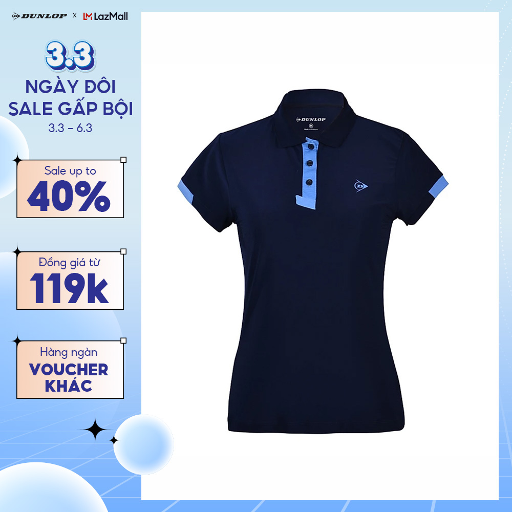 DUNLOP - Áo Polo thể thao Nữ DABAS9090-2C