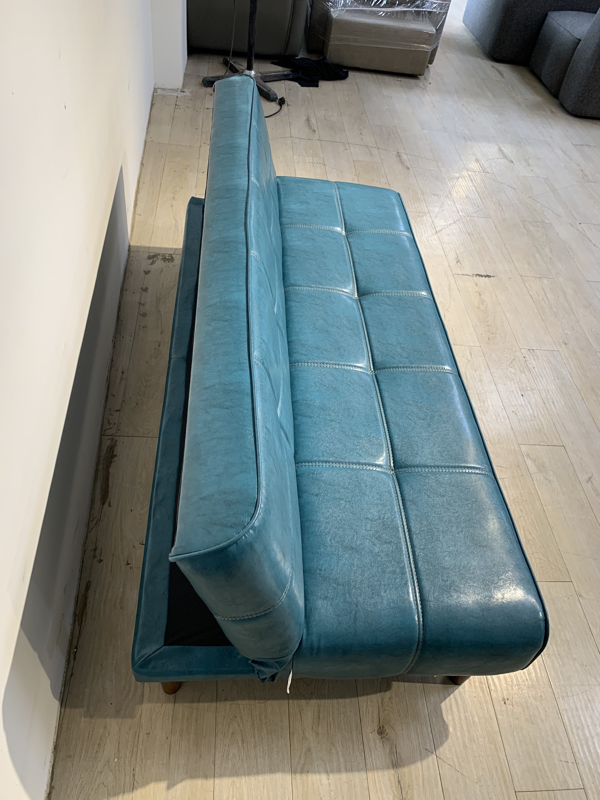 Ghế Sofa Giường BNS2021D-Xanh ngọc