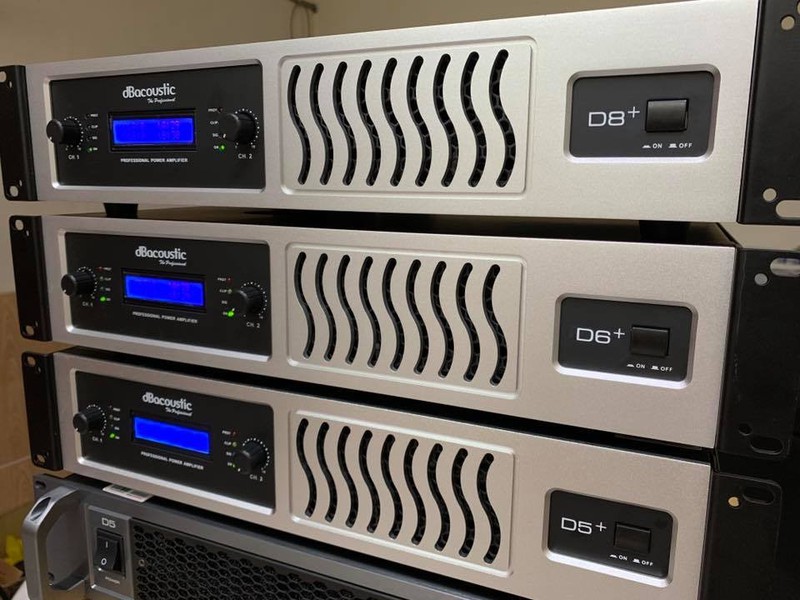 CỤC ĐẨY CÔNG SUẤT DB ACOUSTIC D8+ CHÍNH HÃNG