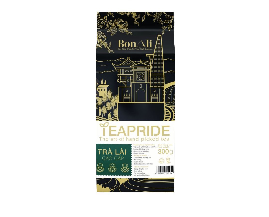 [HCM]1 TÚI TRÀ LÀI CAO CẤP TEAPRIDE 300G