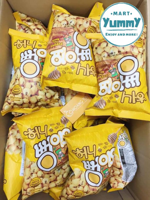 Bắp rang bơ vị mật ong Hàn Quốc 255 gram (Bỏng ngô, bắp rang Hàn Quốc)