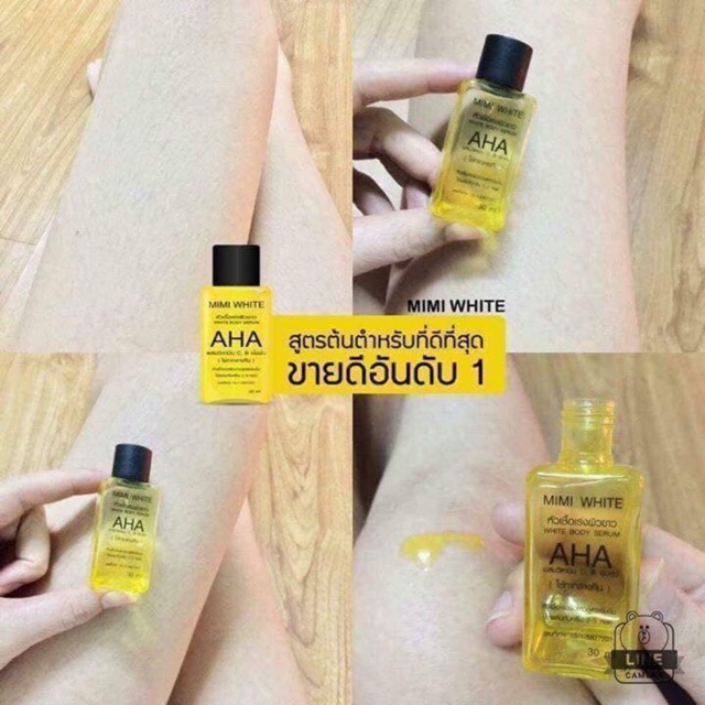 SERUM HUYẾT THANH KÍCH TRẮNG AHA