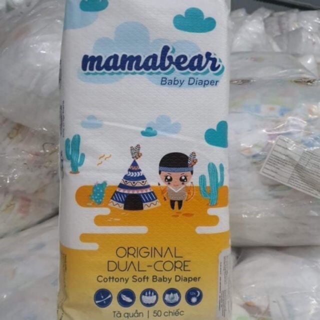 Tã quần Mama Bear Mamabear combo 50 miếng đủ size