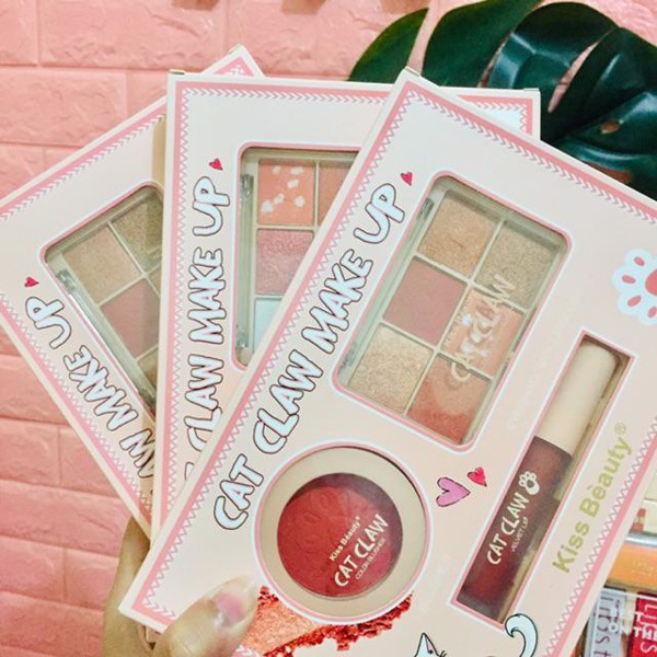 Bộ 3 Trang điểm Cat Claw Make Up
