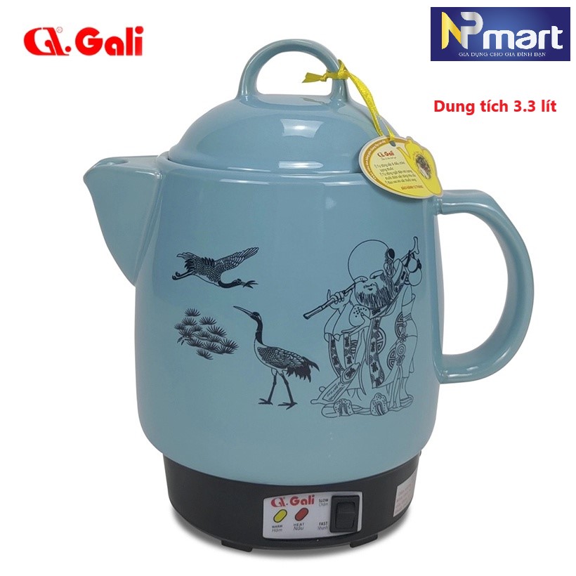 Siêu sắc thuốc điện gali 3.3 lít gl-1800