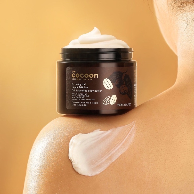 Bơ Dưỡng Thể Cà Phê Đắk Lắk 200Ml