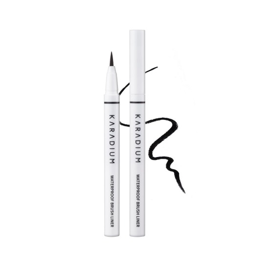 Bút dạ kẻ mắt nước hàn quốc Karadium vỏ trắng