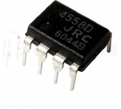 5 con IC dán 4558 khuếch đại