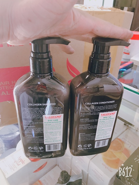 Cặp dầu gội xả VALOTANO 500ml x2