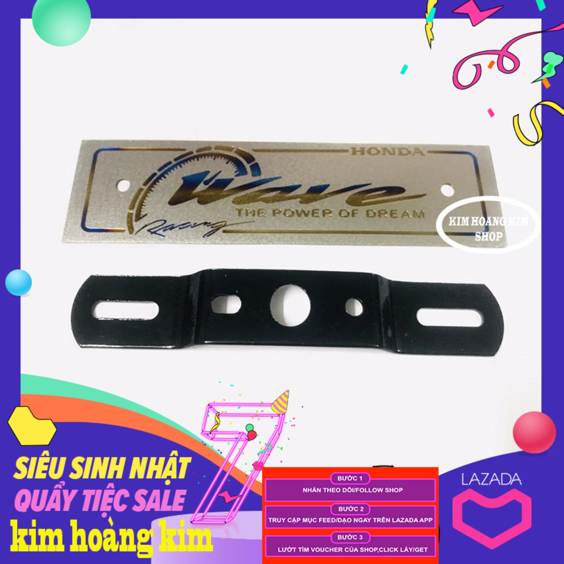 Bảng tên TITAN Xịn Khò dành cho Wave (không bay màu)