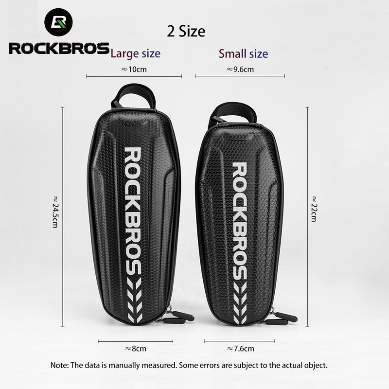 ROCKBROS Túi xe đạp  Vỏ cứng EVA Túi đựng xe đạp Túi chống mưa MTB Road Folding Saddle Bag Đa chức năng túi xe đạp thể thao dung tích lớn phụ kiện xe đạp