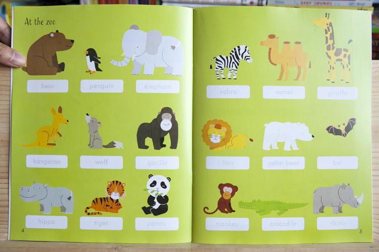Usborne Sticker Book - First english words