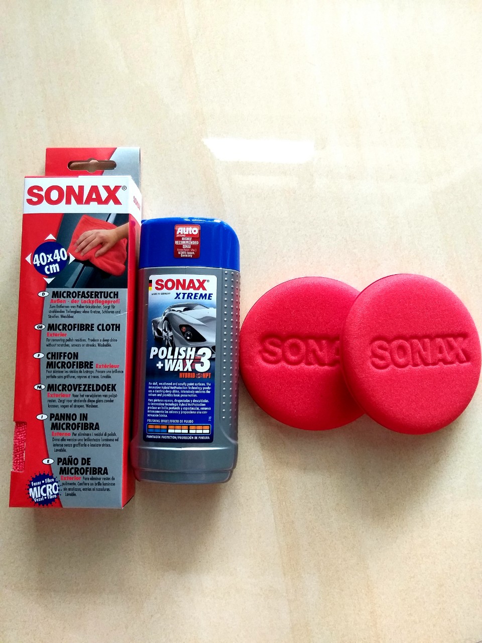 Mút bôi wax siêu mềm - SONAX Sponge Applicator -Super Soft ( 2 cái)