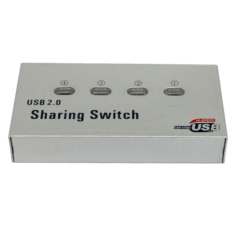 Bảng giá USB 2.0 4 Port Printer Sharing Automatic Device Printer Switch for Computers Laptops Phong Vũ